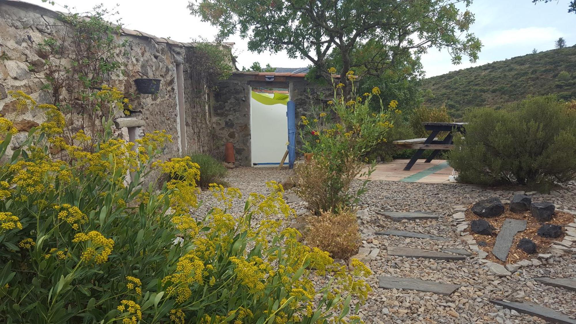 Gite Dans Ancienne Bergerie En Pleine Garrigue Fraissé-des-Corbières Eksteriør billede